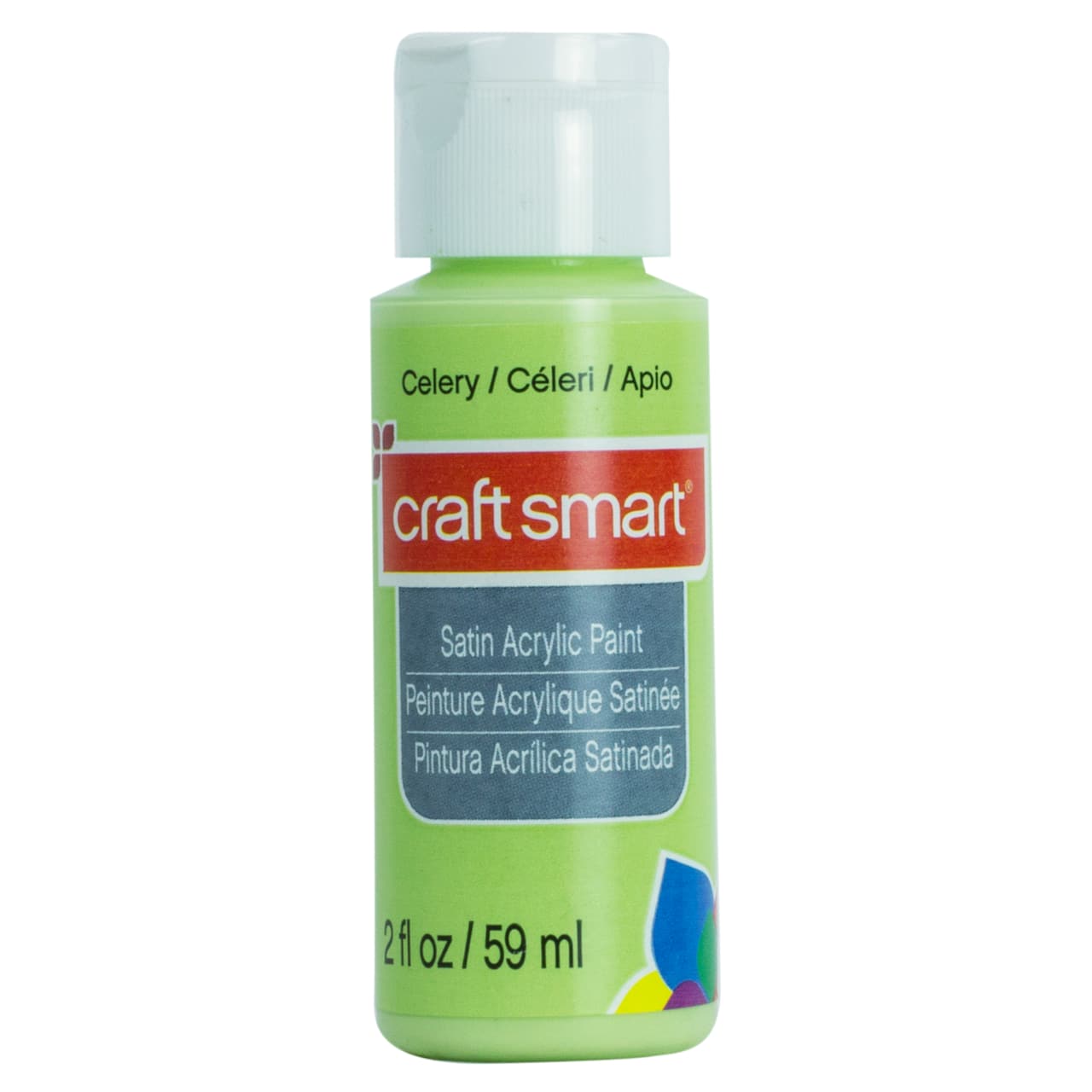 Peinture acrylique satinée Craft Smart, 59 ml